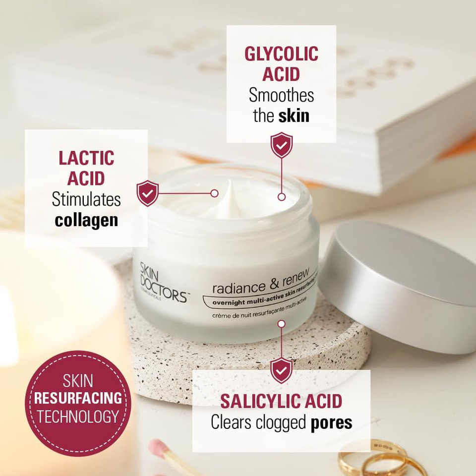 Skin Doctors Radiance & Renew | Skin Resurfacing Cream | 50ml