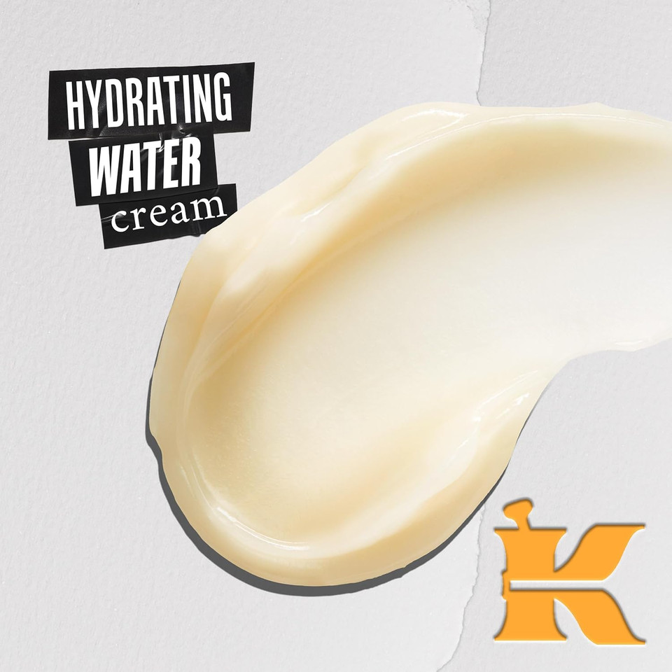 Kiehl's Calendula Serum-Infused Water Cream, Soothing Gel Moisturiser for All Skin Types, 50Ml