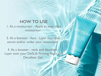 Gatineau - Hydra Aura Éclat de Soie Water Cream, Hydrating Face Cream, Smooths Lines & Wrinkles, for Mature & Sensitive Skin (75ml)
