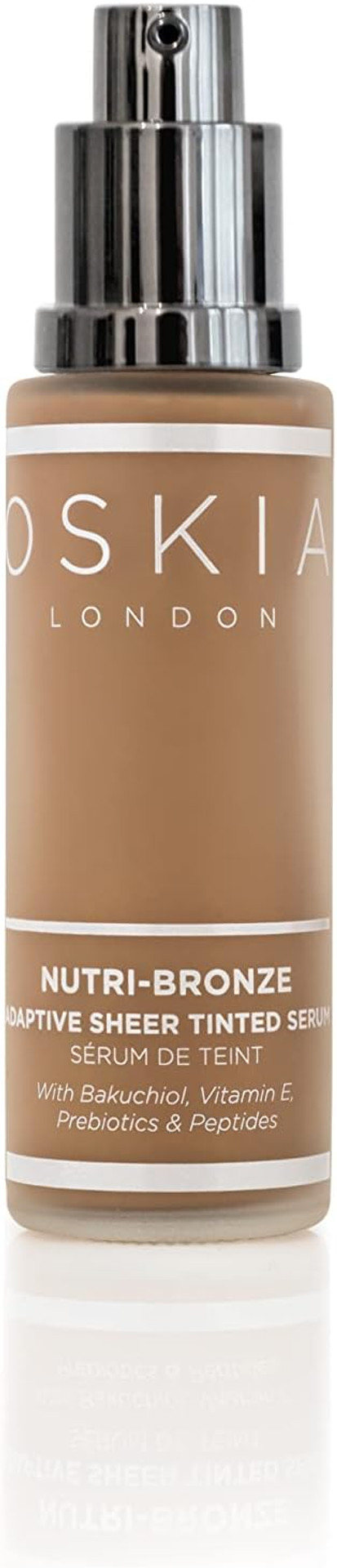 OSKIA Nutri-Bronze Tinted Serum  Lightweight Tinted Face Serum with Vitamins & Hyaluronic Acid for Natural Glow