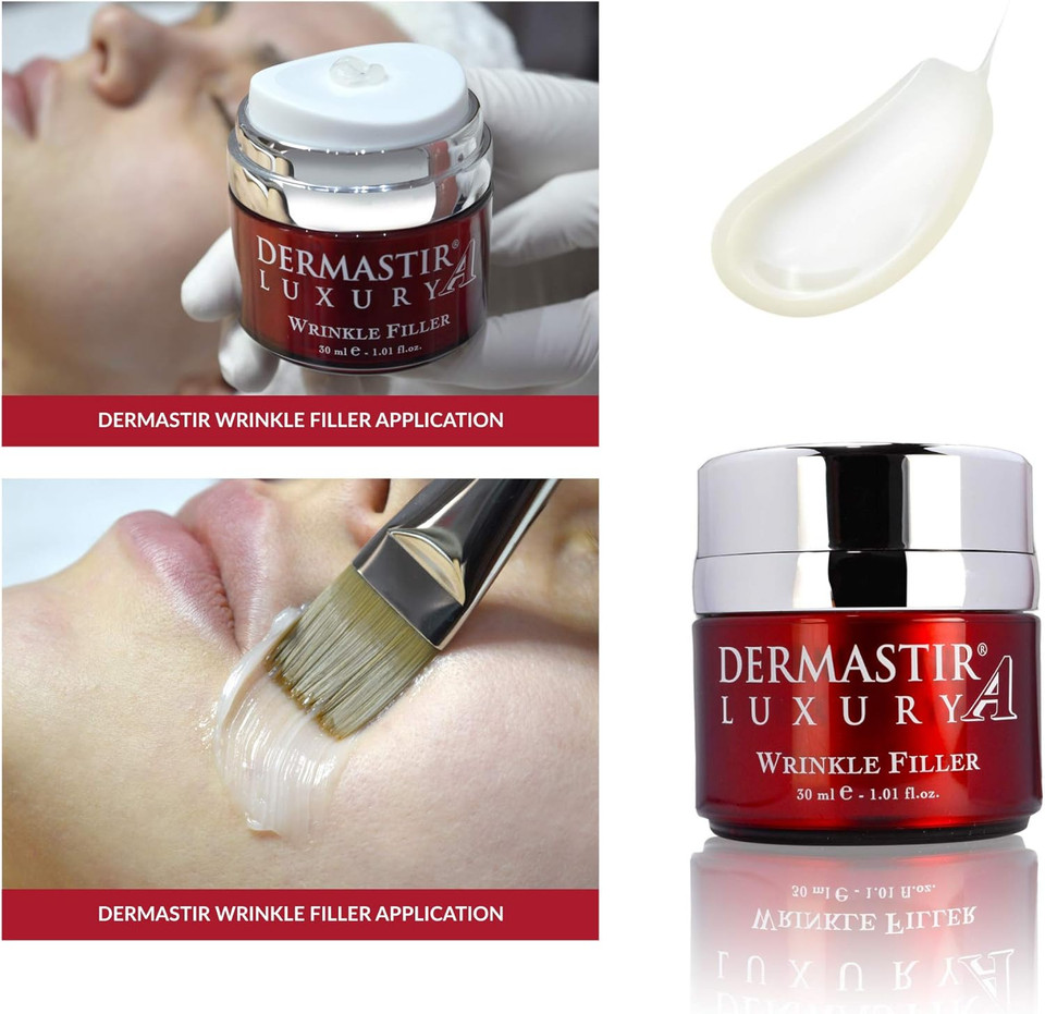 Dermastir Wrinkle Filler, fast-acting anti-wrinkle cream with face lifting action, 30ml