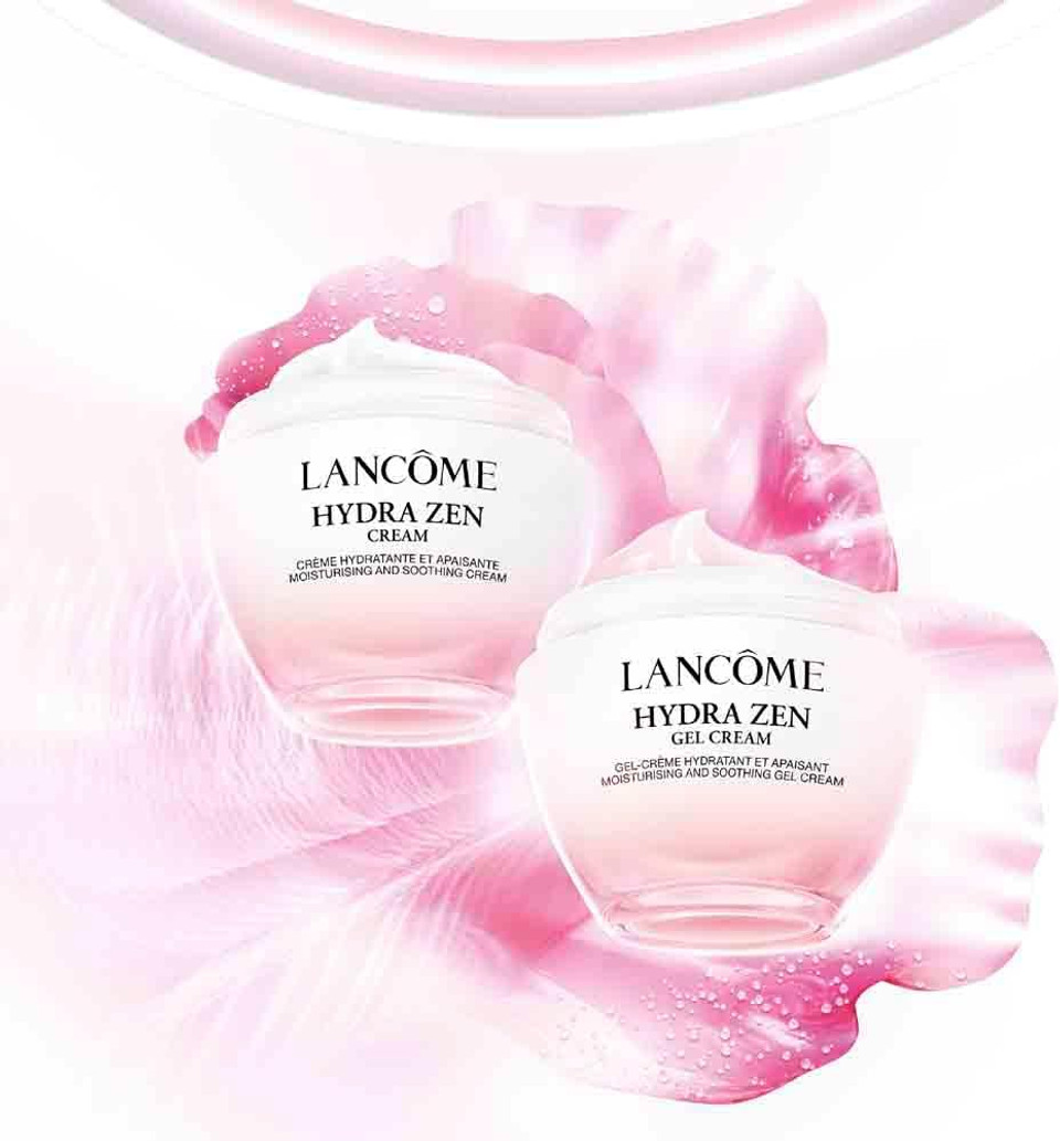 Lancôme Hydra Zen Moisturiser - Hydrating & Soothing Face Cream with Hyaluronic Acid, 75ml
