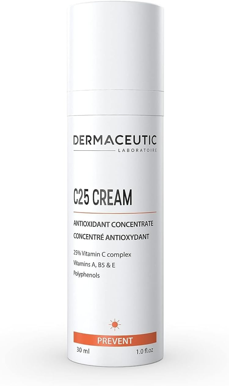 Dermaceutic Tri Vita C30-30% Vitamin C Serum - Premium highly concentrated product with 3 types of Vitamin C and Vitamin E - Antioxidant face serum - 30ml