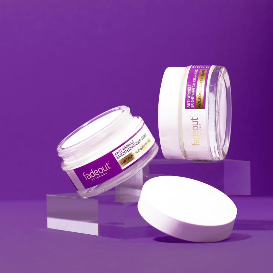 Fade Out Anti-Wrinkle Hyaluronic Acid Concentrated Brightening Serum with Rosehip Oil - 30ml