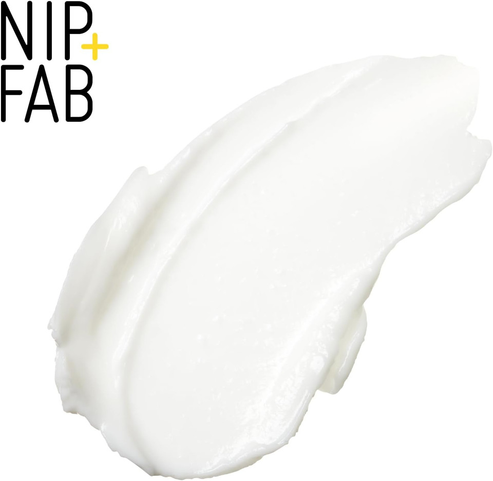 Nip+Fab Ceramide Fix Overnight Cream 12% 50 ml, Luxurious Skin Barrier Replenisher, Elastin Production Support, Giving Your Skin a Firmer, More Youthful Appearance, with Azelaic Acid and Biolin