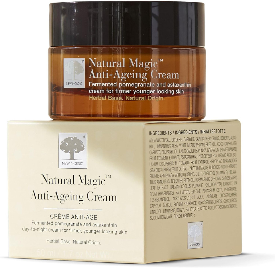New Nordic Natural Magic Anti Aging Cream 50ml - Improve Skin Firmness and Elegance - Anti Aging Face Cream For Women and Men