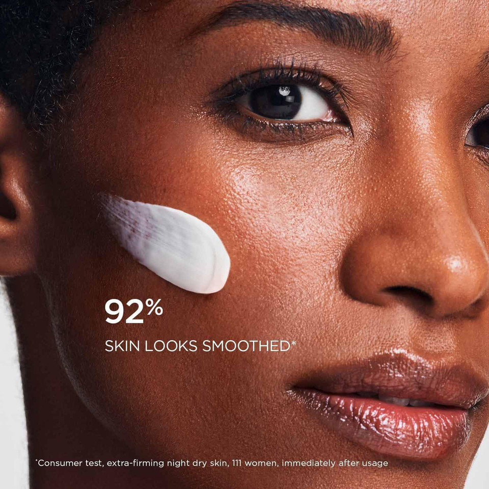 Extra-Firming Night Cream for Dry Skin | Anti-Ageing Moisturiser with Collagen Boosting Ingredients | Nourishing & Firming Face Cream | Refillable Packaging | 50ml