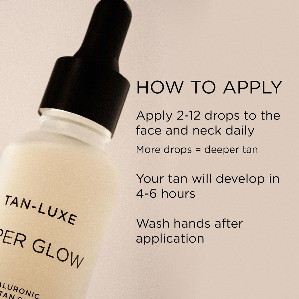 Tan-Luxe The Face Bauble Limited Edition Gift Set Containing Travel Size Gradual Facial Self-Tan Drops (Light/Medium), 10ml