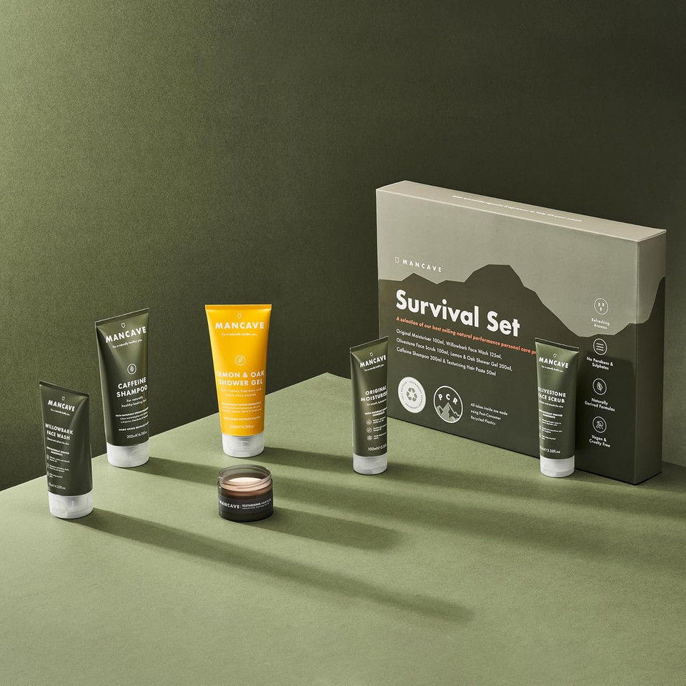 ManCave Survival Gift Set