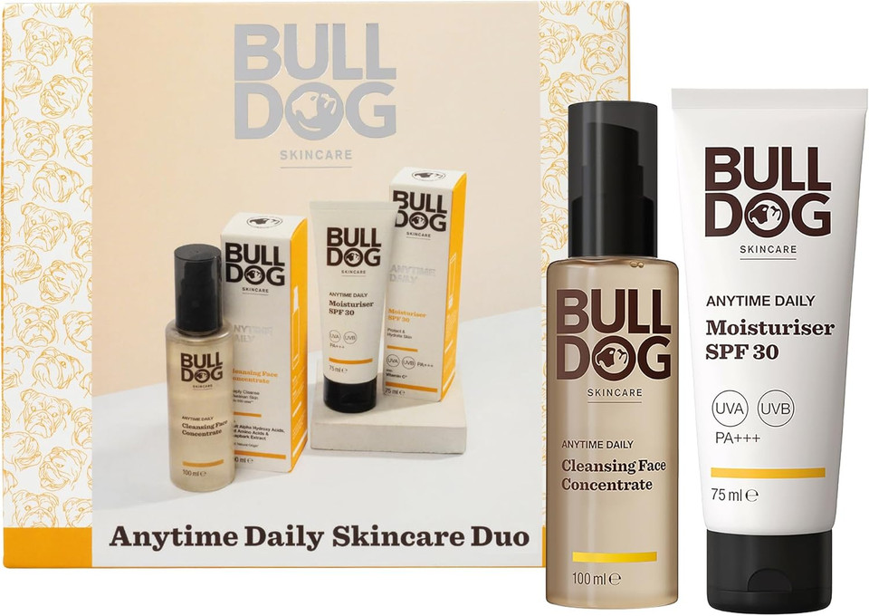 Bulldog Skincare | Men's Gift Set | Advanced Anytime Daily Duo