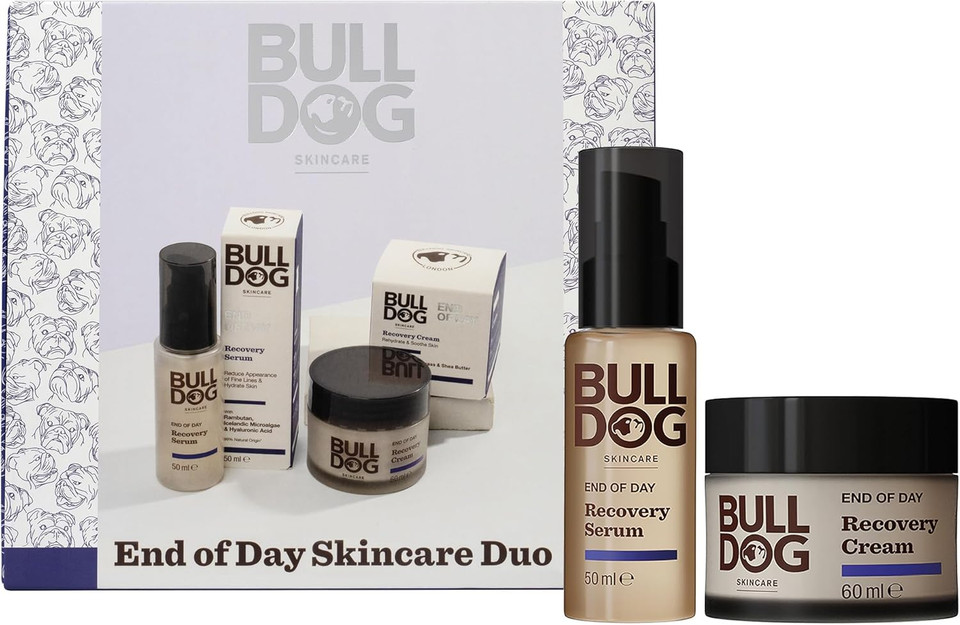 Bulldog Skincare | Men's Gift Set | Advanced End of Day Duo