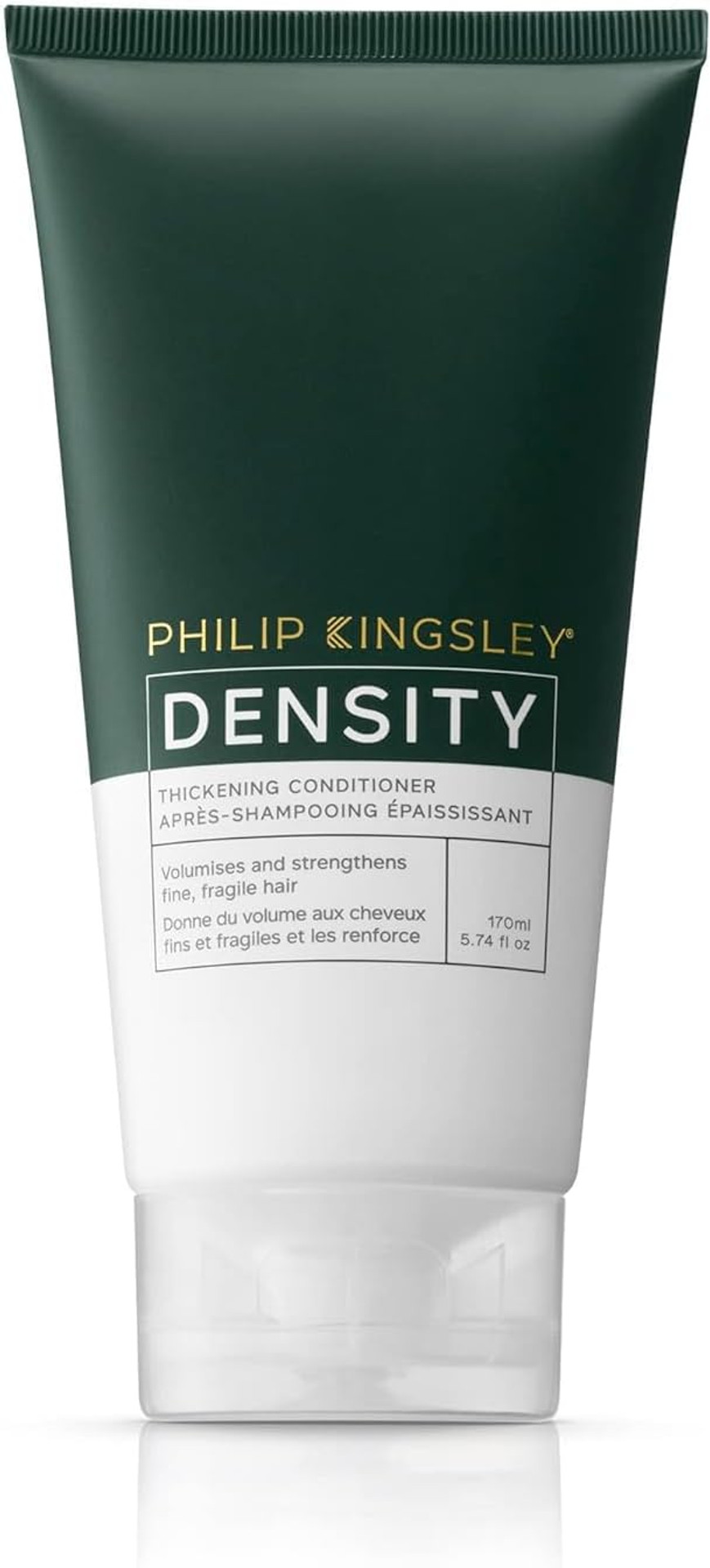 Philip Kingsley | Density Thickening Conditioner | For Thinning Hair and Hair Loss | Fine, Fragile, Thin Hair Thickener and Strengthener | Helps Volumize and Strengthen Hair | 170ml