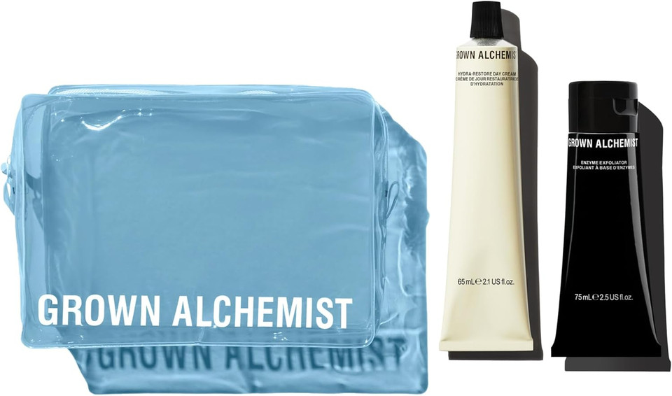 Grown Alchemist Exfoliate & Hydrate Duo - Skincare Holiday Gift Set includes Facial Exfoliator for Dry Skin and Daily Face Moisturiser, Day Cream - Hydrating Beauty Products, Vegan Gifts For Women Grown Alchemist Exfoliate & Hydrate Duo - Skincare Holiday Gift Set includes Facial Exfoliator for Dry Skin and Daily Face Moisturiser, Day Cream - Hydrating Beauty Products, Vegan Gifts For Women