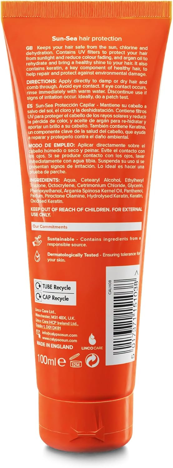 Calypso Sun-Sea UV Hair Protection with Argan Oil - 100 ml