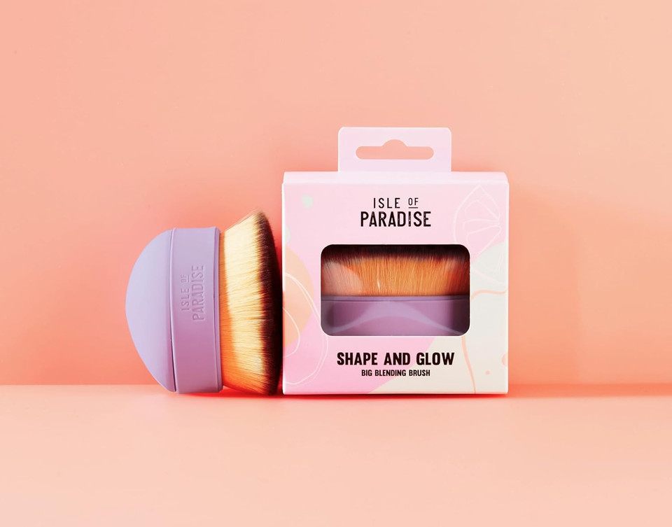 Isle of Paradise Shape And Glow Self Tan Big Blending Kabuki Brush Applicator