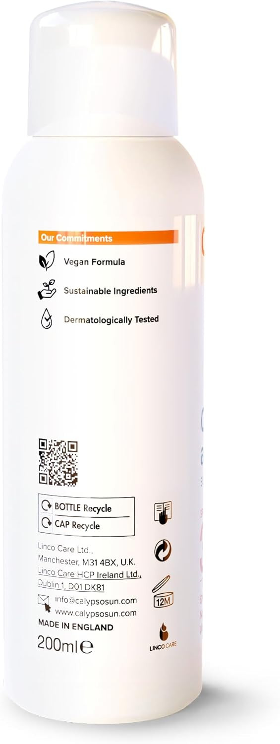 Calypso Once A Day Sun Protection Lotion SPF20 | 8 Hours Sun Protection | Non Greasy | Superior 4 Start UVA Rating - 200 ml CALC20L