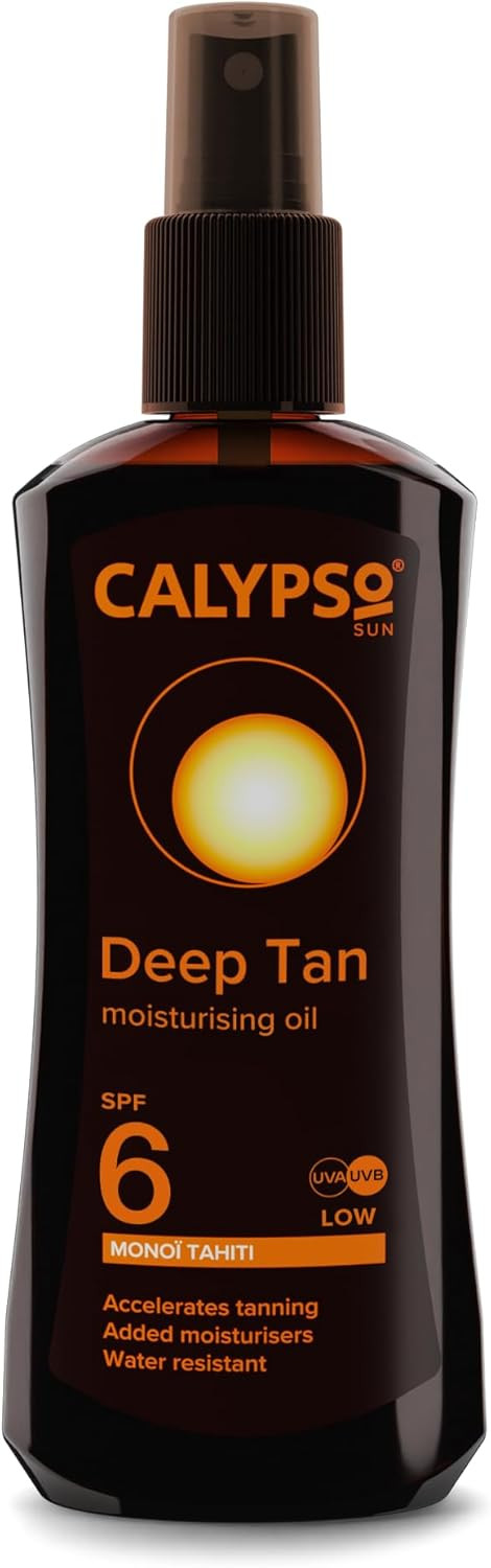 Calypso Deep Tanning Oil Spray SPF6 Monoi Tahiti