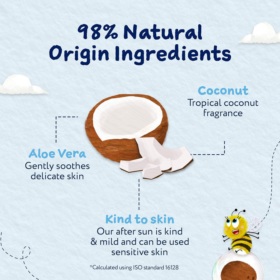 Childs Farm | Kids & Baby After Sun Lotion, Coconut | Soothing & Moisturising | Suitable for Dry, Sensitive Skin, 100ml (Pack of 2)