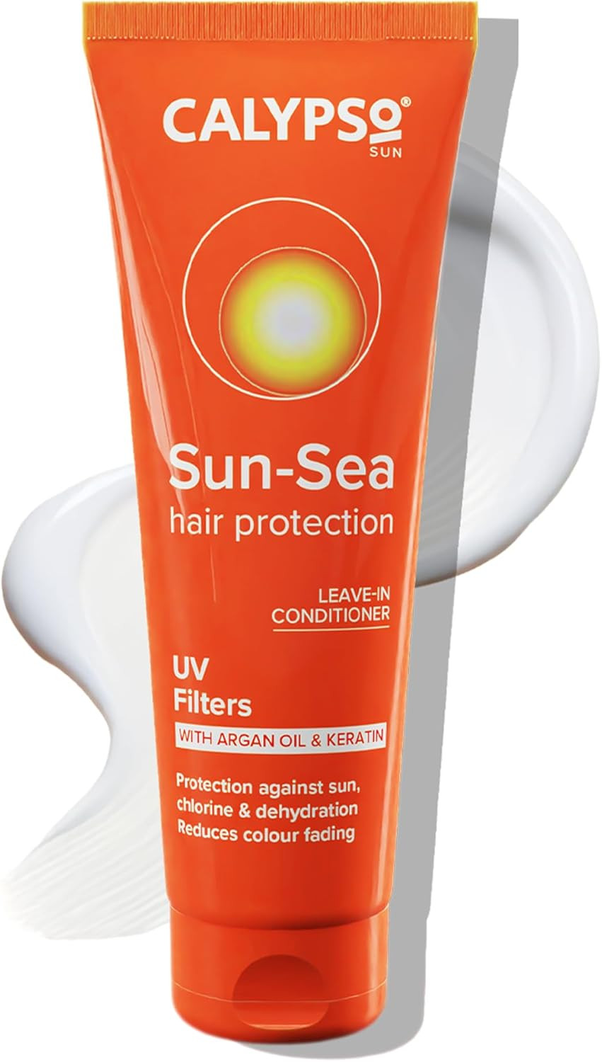 Calypso Sun-Sea UV Hair Protection with Argan Oil - 100 ml (Pack of 2)