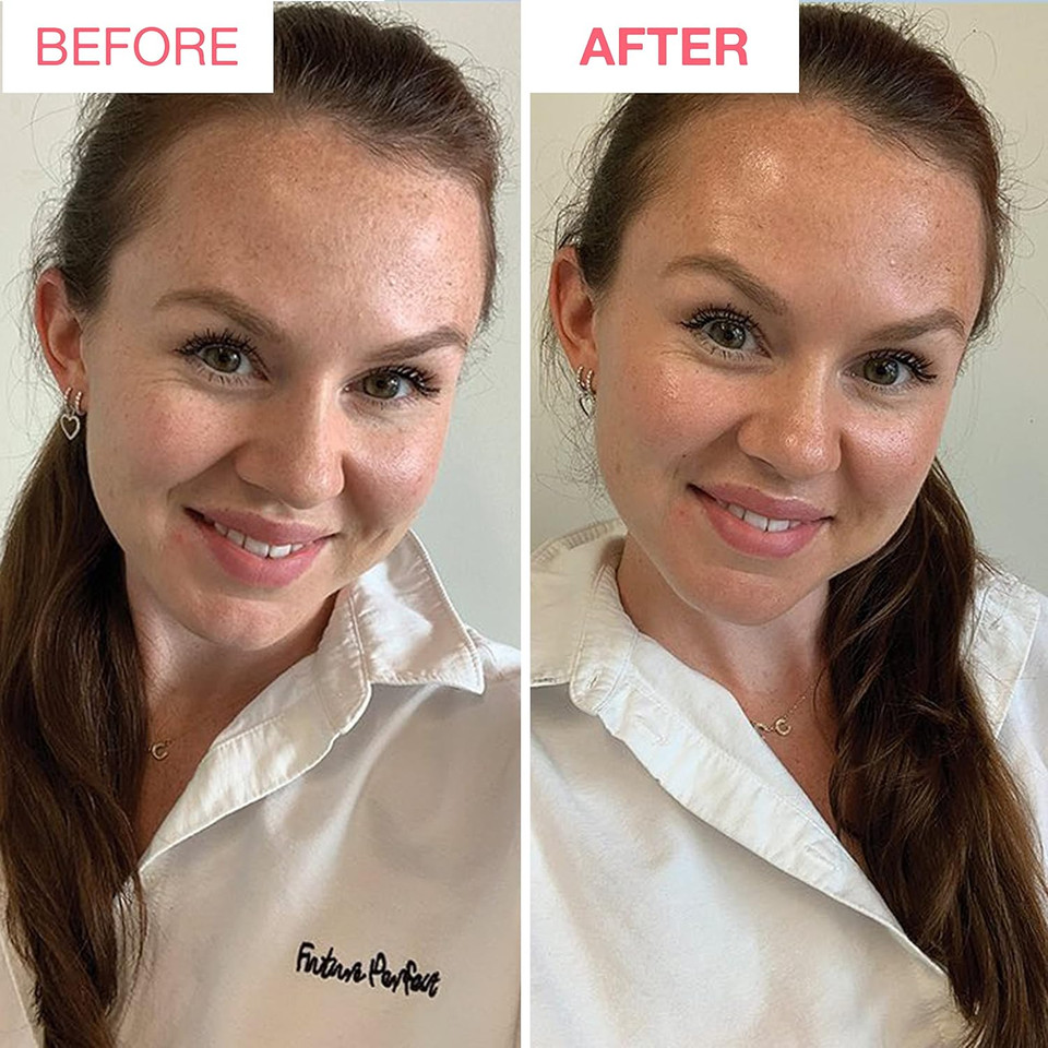 Bare by Vogue Fake Tan - Self Tan Face Mist Spray Solution - Light for a Natural Glow on Face & Body - Easy Application Mist