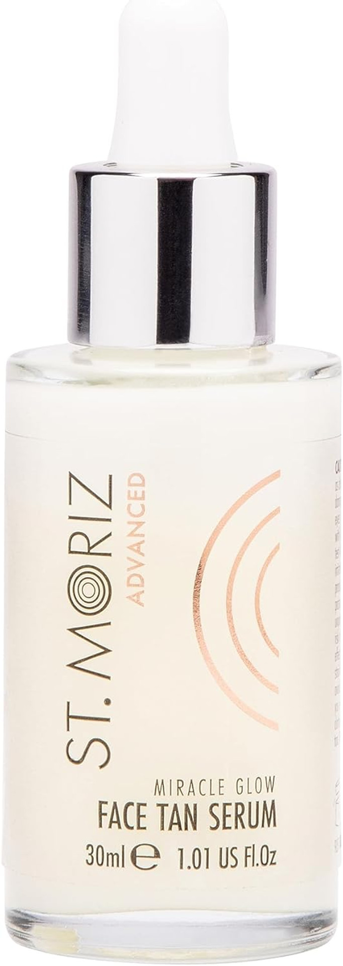 St Moriz Advanced Miracle Glow Face Tan Serum | Hydrating Self Tan Face Serum | With Q10 & Hyaluronic Acid | Natural Buildable Radiant Glow & Gradual Fake Tan | Vegan & Cruelty Free | 30ml