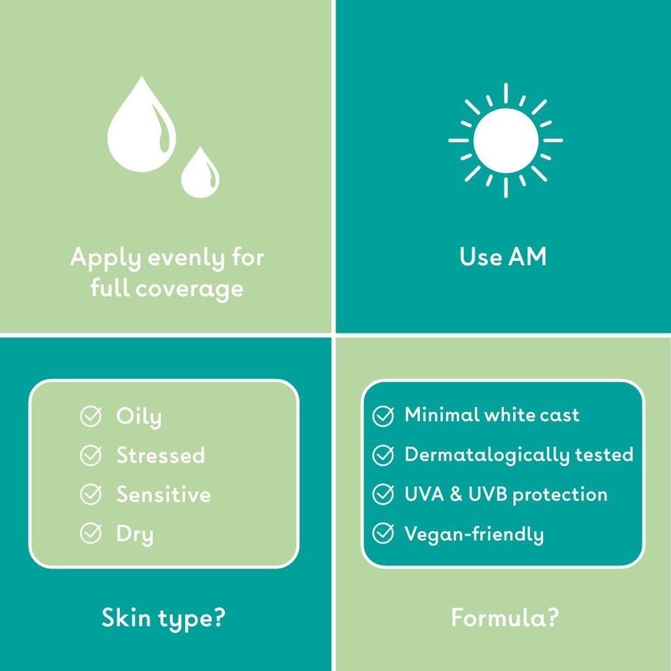 Q+A Niacinamide SPF 50 Balancing Daily Sunscreen (50ml), Broad-Spectrum UVA/UVB Protection, Face Sunscreen with Aloe Vera, Oil Control and Pore Refining, Fragrance Free Skincare,Sun Protection
