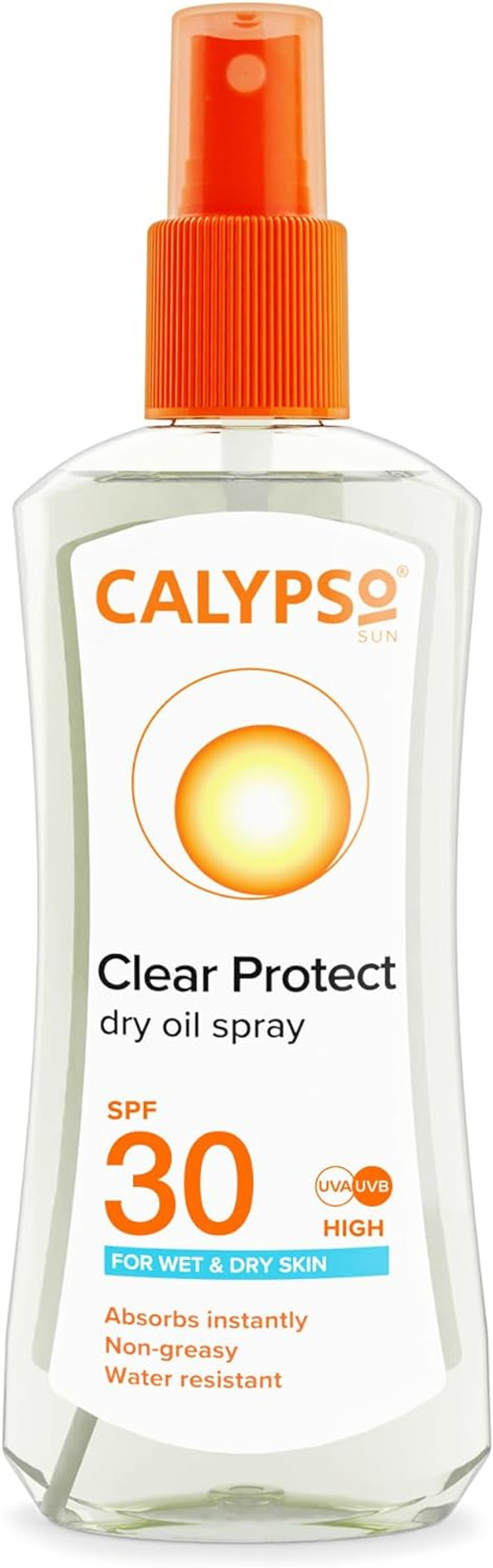 Calypso Dry Oil Wet Skin Spray SPF15 (Pack of 2)