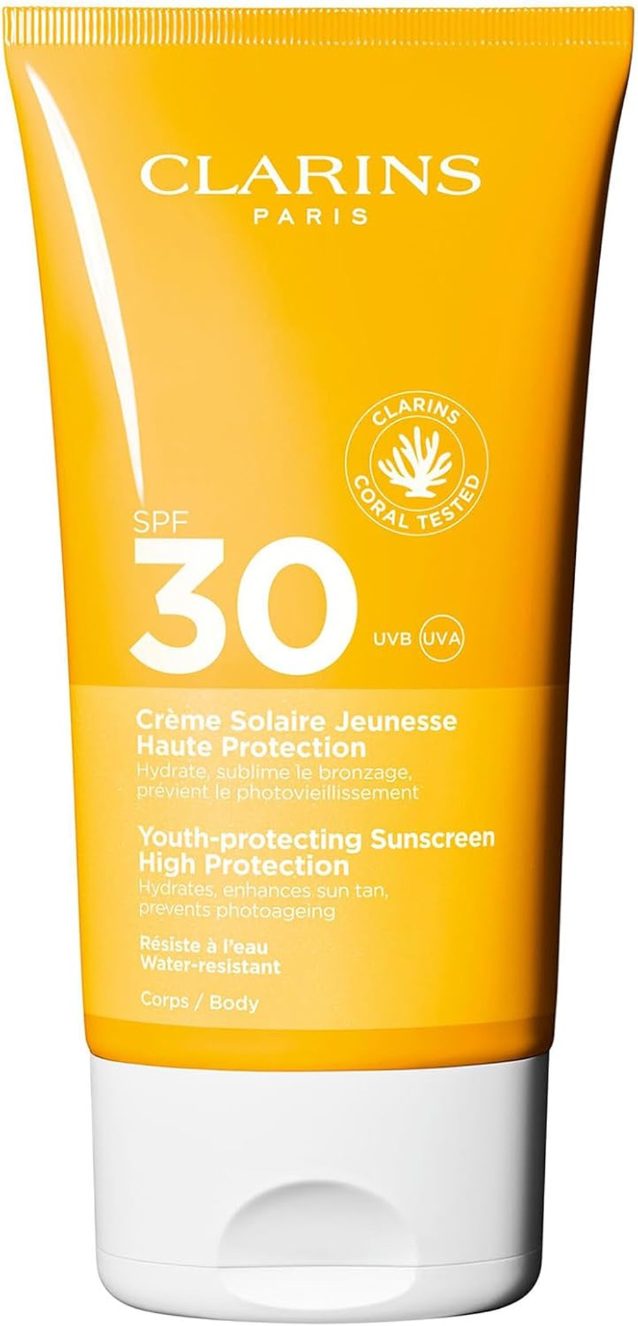 Clarins Youth-protecting Sunscreen for Body SPF30 High Protection 150ml