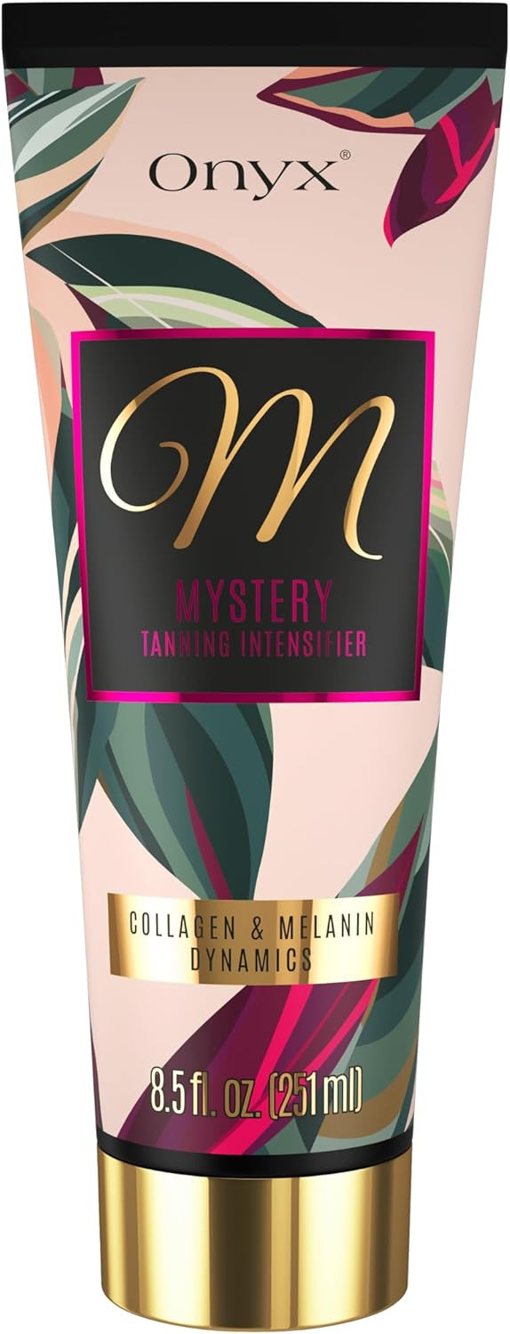 Onyx Mystery Sunbed Cream | Tanning Accelerator for Indoor & Outdoor Use | Deep Tan Enhancer & Hydrating Sunbed Lotion | Fast-Absorbing, Smooth, Golden Skin | Long-Lasting Tanning Moisturiser