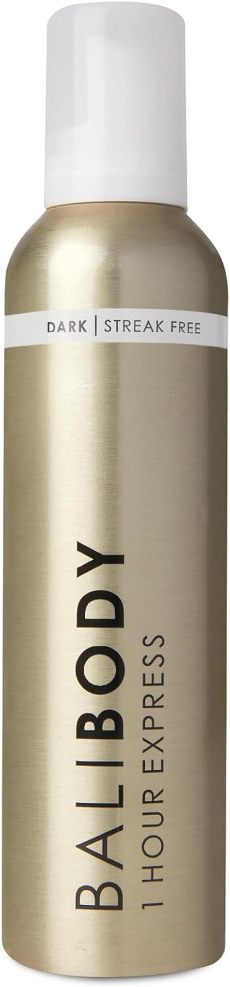 Bali Body 1 Hour Express Self Tan - Dark Shade, Quick Drying Tanning Foam, Streak-Free Customizable Tanner | Suitable for All Skin Types, Vegan, Cruelty Free and Australian Made (225 ml/7.61 fl oz) Bali Body 1 Hour Express Self Tan - Dark Shade, Quick Drying Tanning Foam, Streak-Free Customizable Tanner | Suitable for All Skin Types, Vegan, Cruelty Free and Australian Made (225 ml/7.61 fl oz)