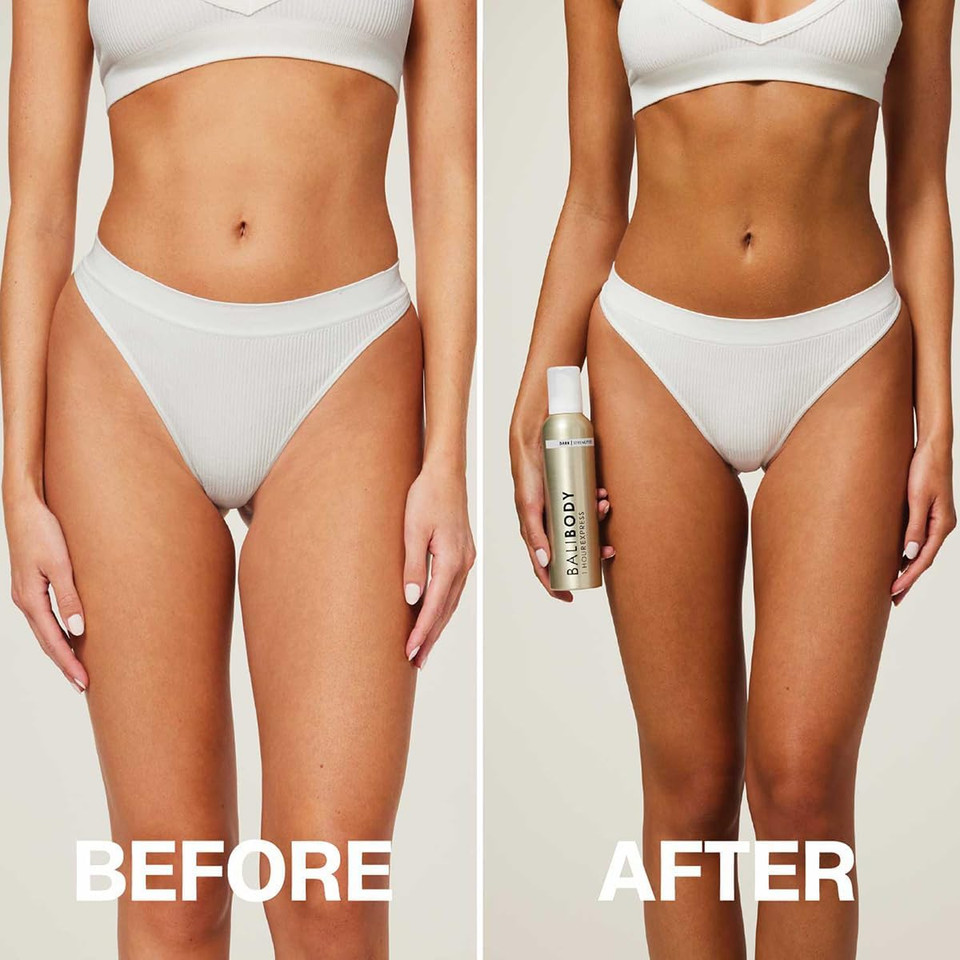 Bali Body 1 Hour Express Self Tan - Dark Shade, Quick Drying Tanning Foam, Streak-Free Customizable Tanner | Suitable for All Skin Types, Vegan, Cruelty Free and Australian Made (225 ml/7.61 fl oz) Bali Body 1 Hour Express Self Tan - Dark Shade, Quick Drying Tanning Foam, Streak-Free Customizable Tanner | Suitable for All Skin Types, Vegan, Cruelty Free and Australian Made (225 ml/7.61 fl oz)