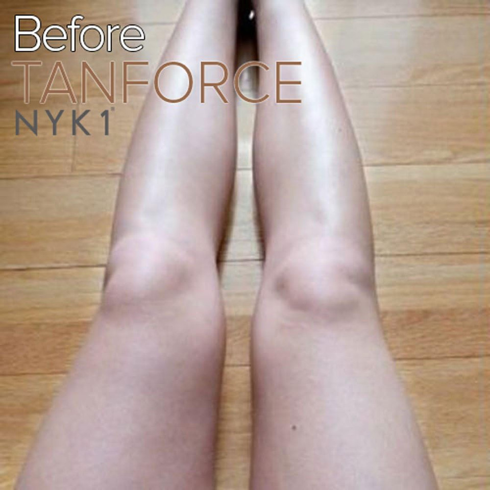 AWARD WINNING TanForce with Brown Tanning Mitt - (250ml) Skinny Natural Look Fake Tan Force BEST LONG LASTING Invisible Tanning Foam Mousse Developing Sands Australian Dark Brown Gold with MegaMitt