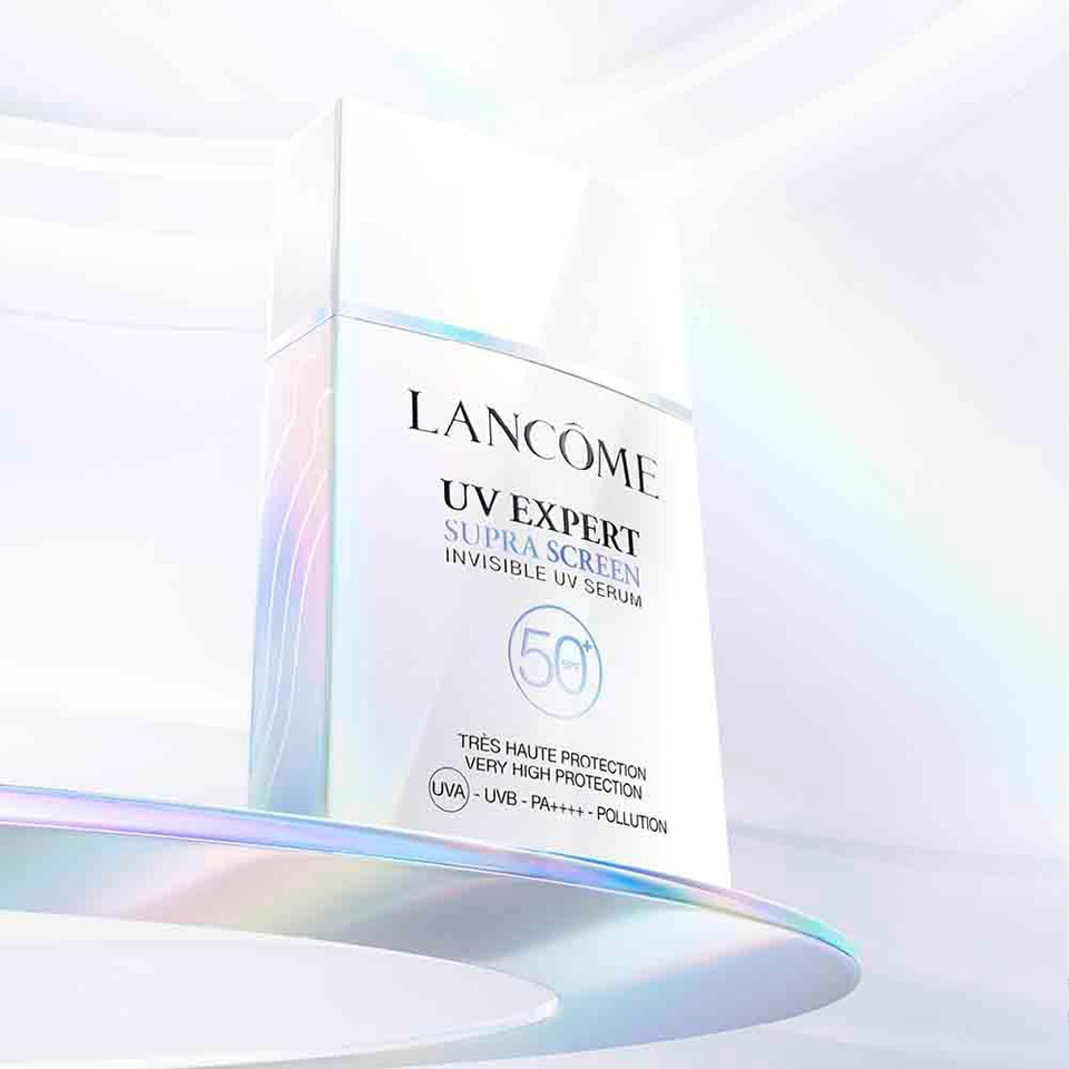 Lancôme UV Expert Supra Screen SPF 50+ Invisible UV Serum - Anti-Ageing & Anti-Pollution Protection for All Skin Types, 40ml