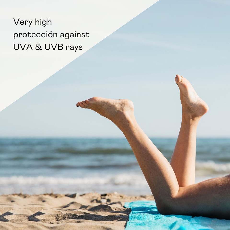 LECHE HIDRATANTE BRONCEADORA facial y corp con aceite de zanahoria SPF 50 500 ml