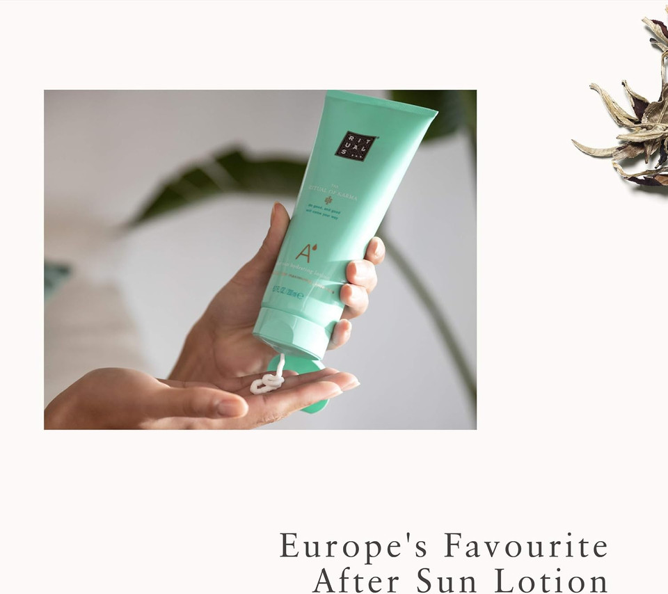 RITUALS The Rituals of Karma After Sun Hydrating Lotion, 200ml (Pack of 2)