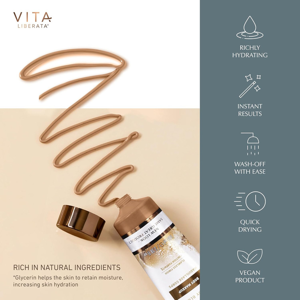 Vita Liberata Body Blur | Shade: Dark | 100 ml | NEW PACKAGING