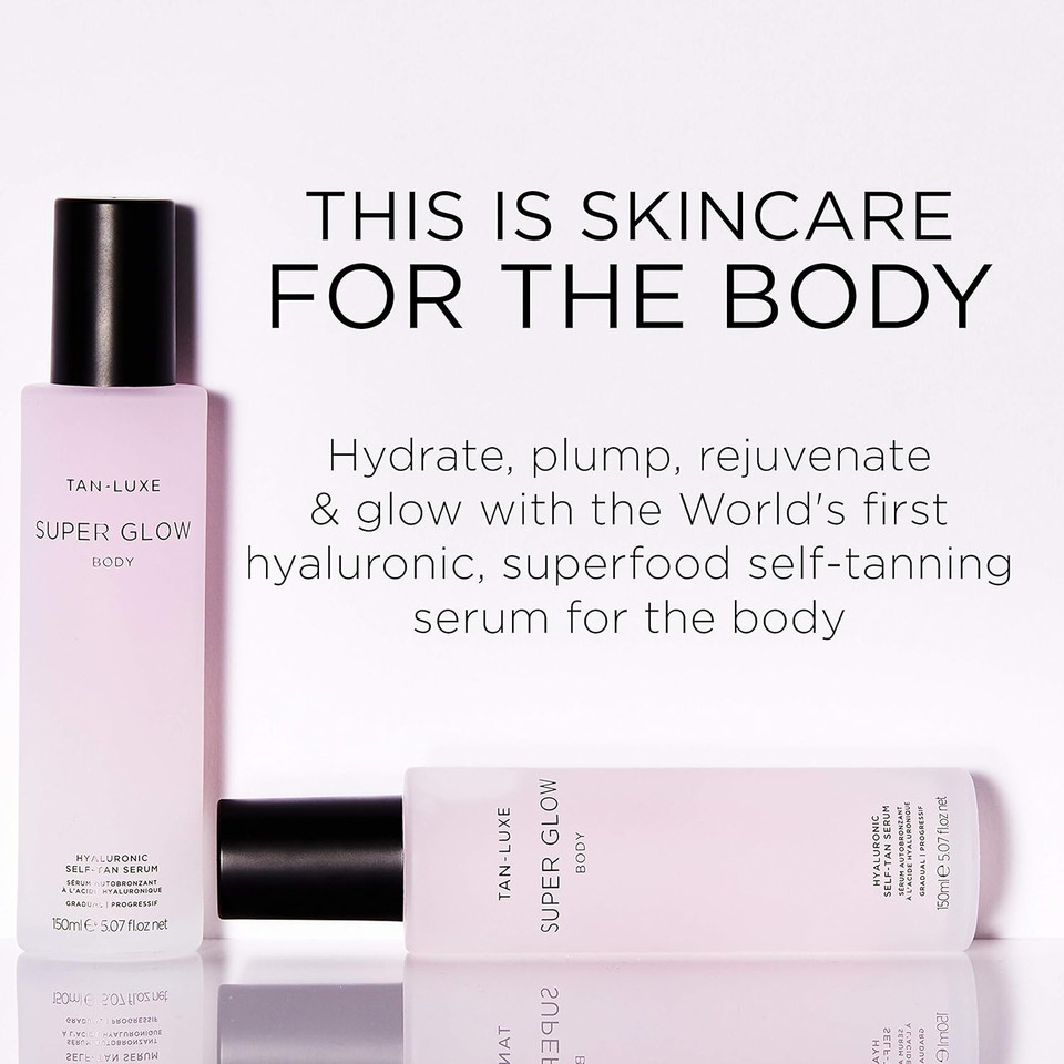 TAN-LUXE SUPER GLOW Daily Gradual Self-Tanning Hyaluronic Acid Serum