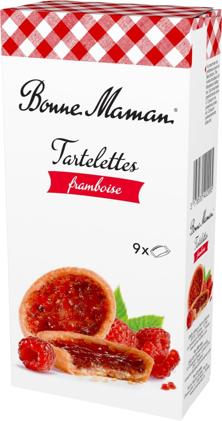 Bonne Maman Raspberry Tartlet, 135 g