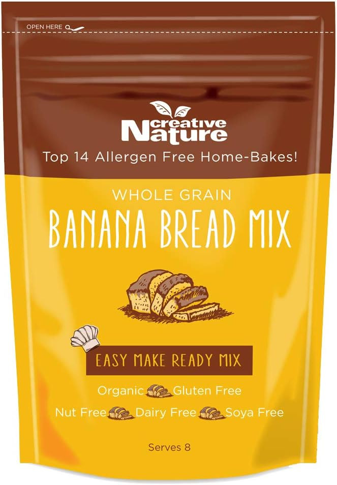 Banana Bread Mix, Organic 250g (Creative Nature)