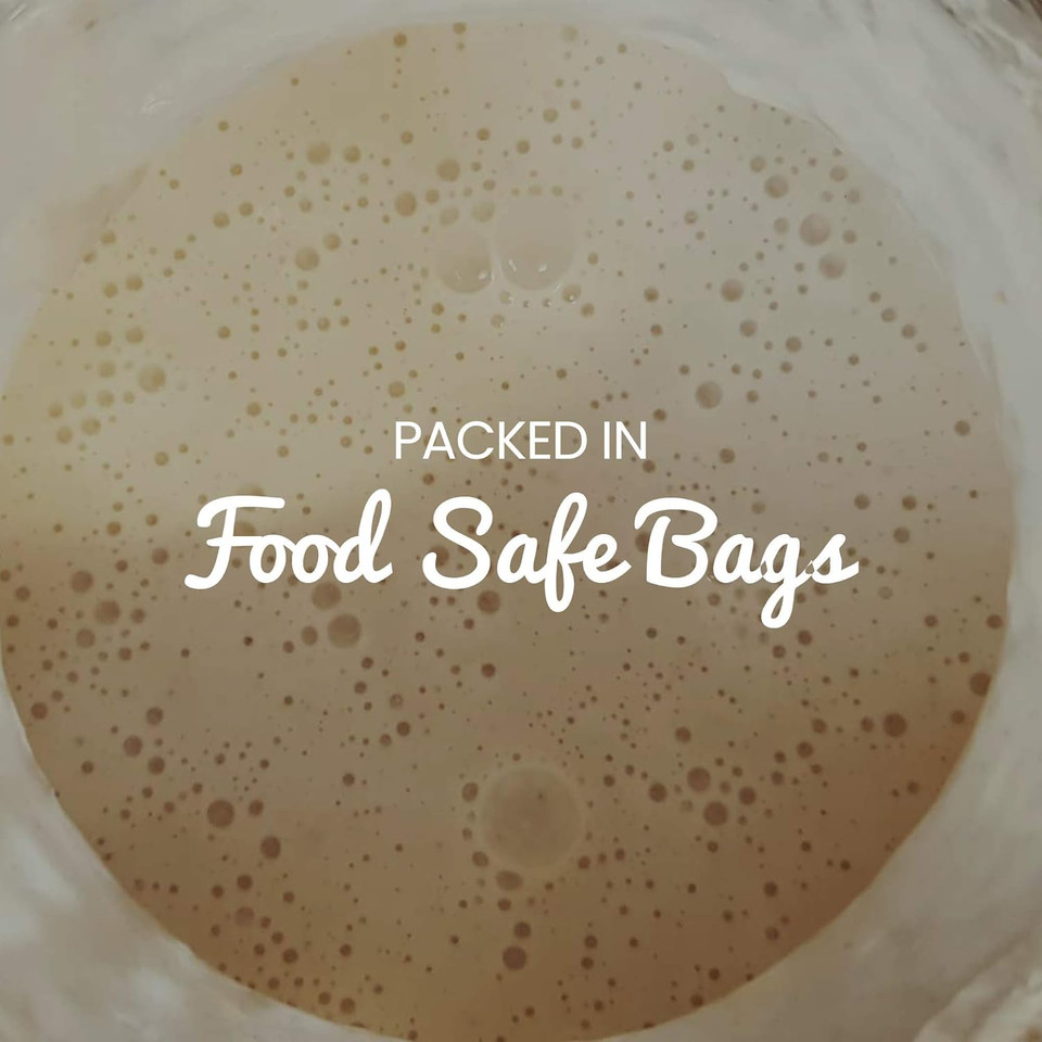 Freshly Fermented  Organic & Vegan Certified Freeze Dried Sourdough Culture, San Francisco Style