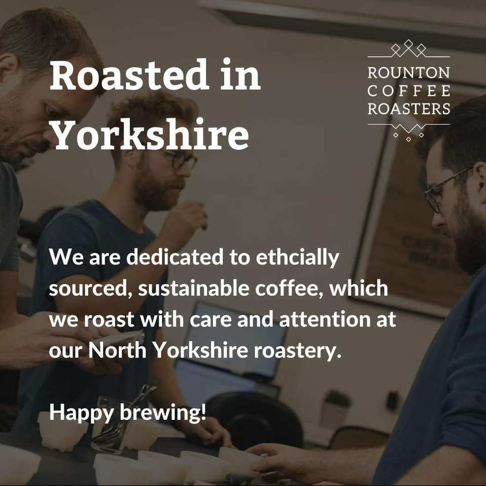 Rounton Coffee Roasters | COFFEE SELECTION GIFT SET | 3 x Great Taste Award Winning Coffees | Medium Roast | Coffee Beans Gift Set | Fresh Roasted Coffee | Sample Gift Pack | Roasted in Yorkshire