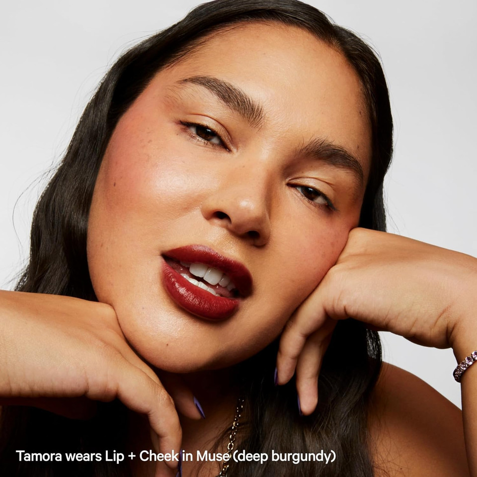 Milk Makeup Lip + Cheek, Muse (Deep Burgundy) - 0.21 Fl Oz - Cream Blush & Lip Color - Buildable & Blendable - 1,000+ Swipes Per Stick - Non-Comedogenic - Vegan, Cruelty Free Milk Makeup Lip + Cheek, Muse (Deep Burgundy) - 0.21 Fl Oz - Cream Blush & Lip Color - Buildable & Blendable - 1,000+ Swipes Per Stick - Non-Comedogenic - Vegan, Cruelty Free