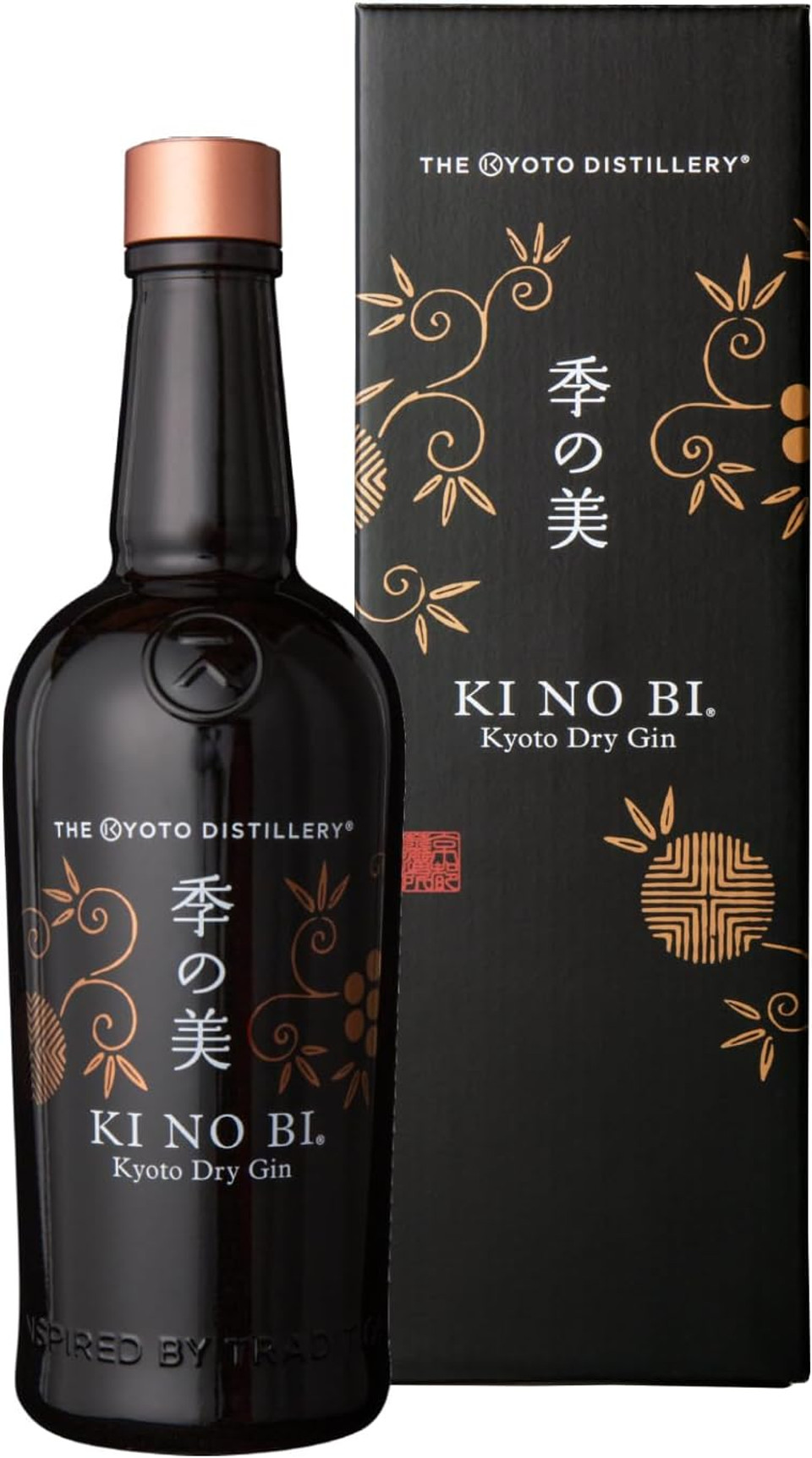 KI NO BI Kyoto Dry Gin, 70 cl with Gift Box