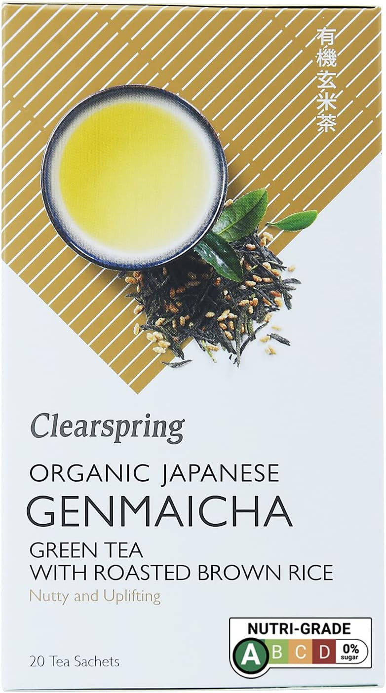 Clearspring Organic Japanese Genmaicha - 20 Tea Sachets
