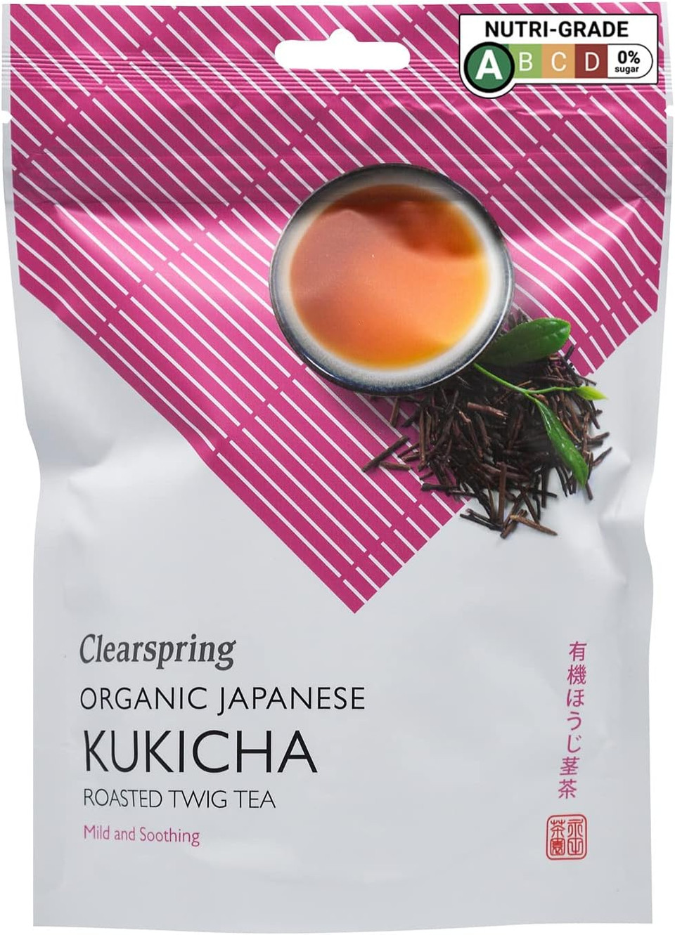Clearspring Organic Japanese Loose Leaf Tea (Kukicha)