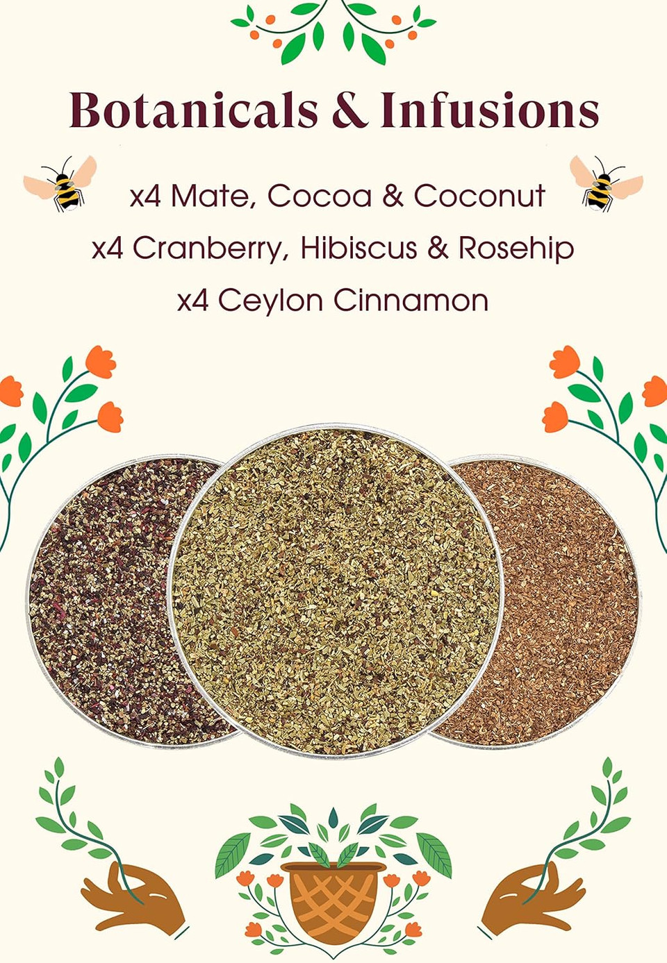 English Tea Shop Organic Super Goodness Collection - 12 Loose Leaf Pyramid Tea Bags