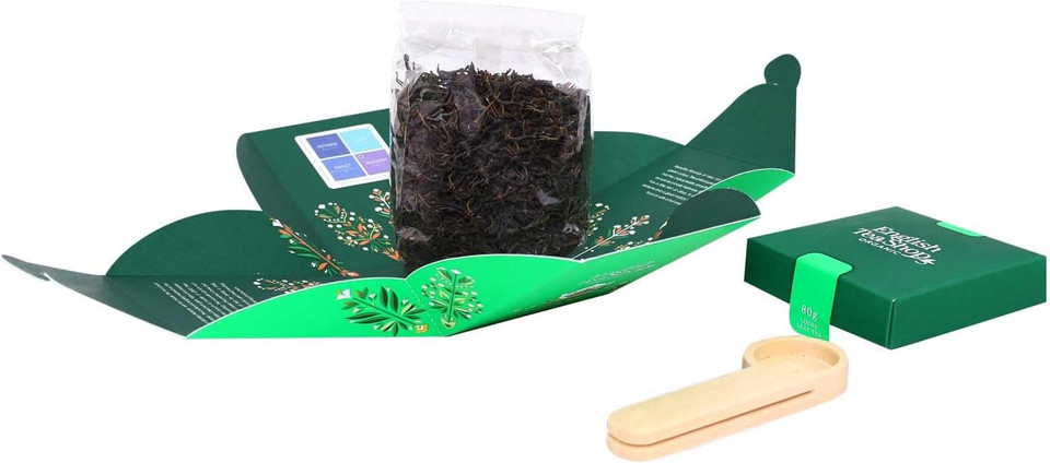 English Tea Shop Pure Green Tea 80g Whole Leaf Tea, U059882