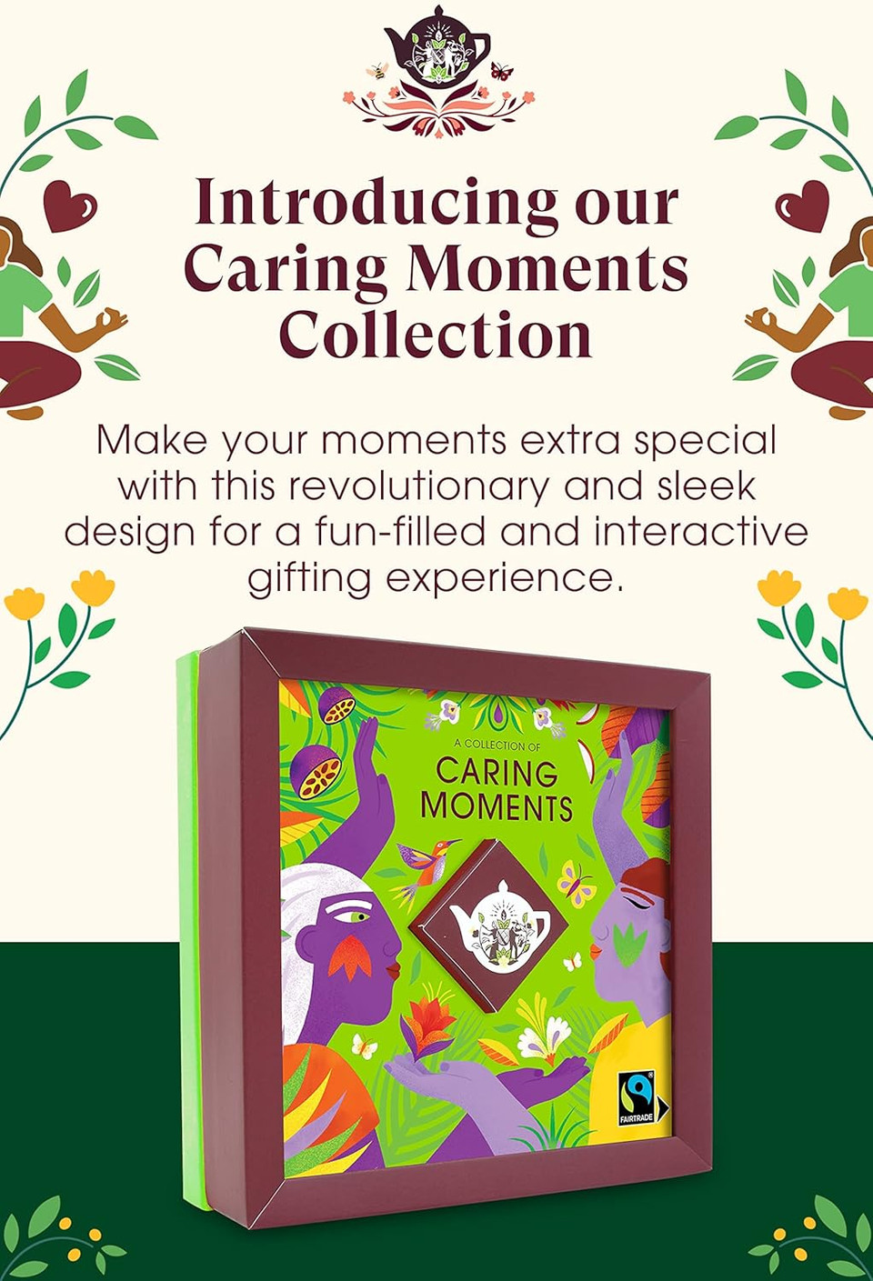 English Tea Shop Organic and Fairtrade Caring Moments Collection - 32 Tea Bag Sachets
