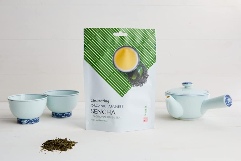 Clearspring Organic Japanese Loose Leaf Tea (Matcha Sencha)
