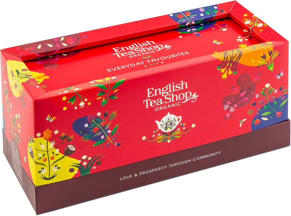 English Tea Shop Organic Everyday Favourites - 40 Tea Bag Sachets
